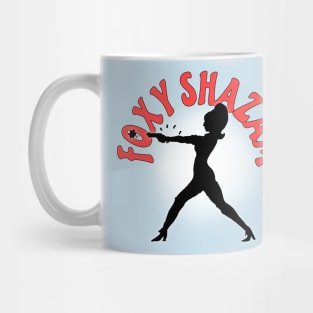 Agent Foxy Shazam Silhouette Mug